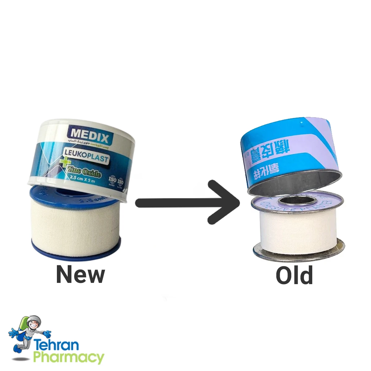 چسب لوکو پلاست زینک اکساید 2.5cm