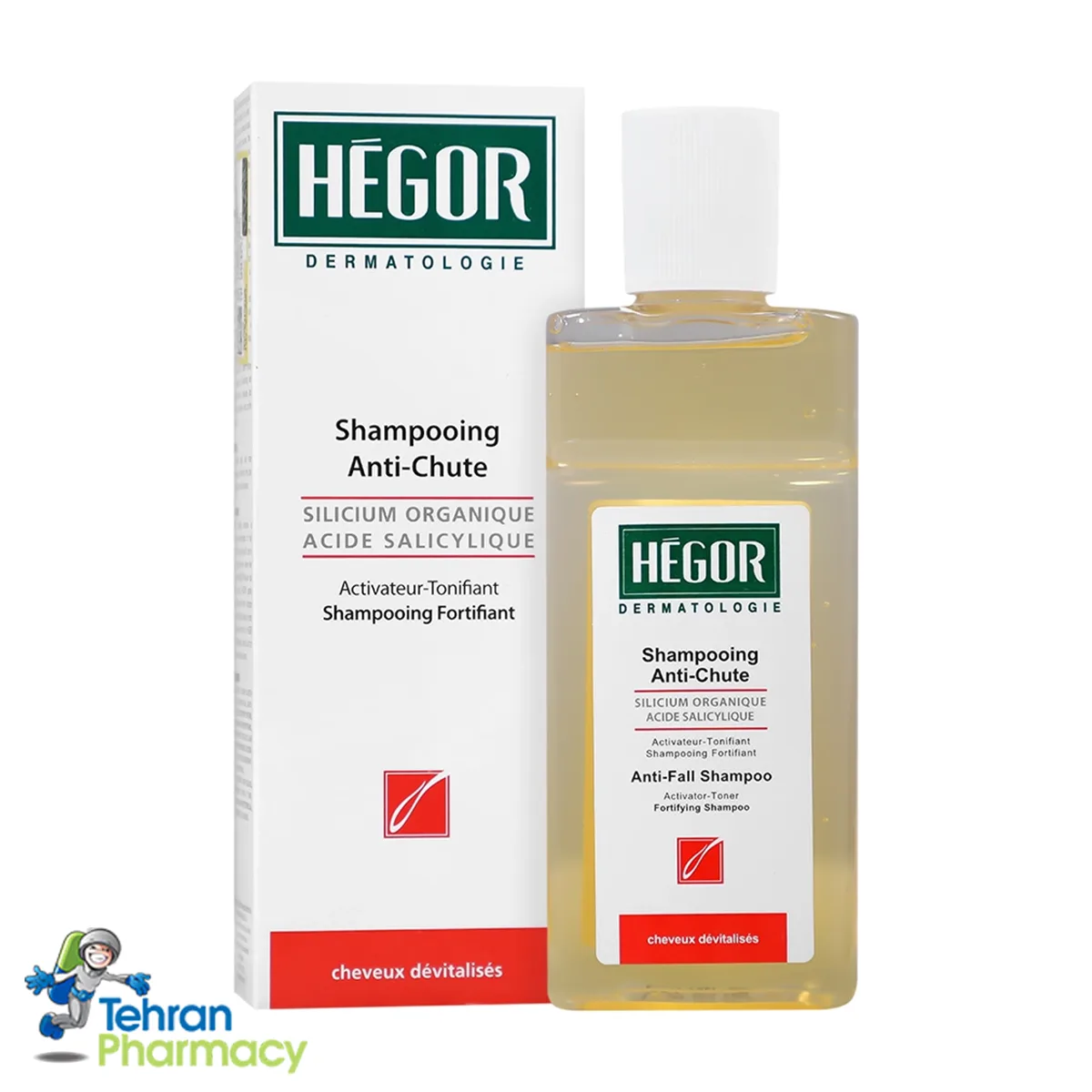 شامپو ضد ریزش و تقویت کننده مو هگور