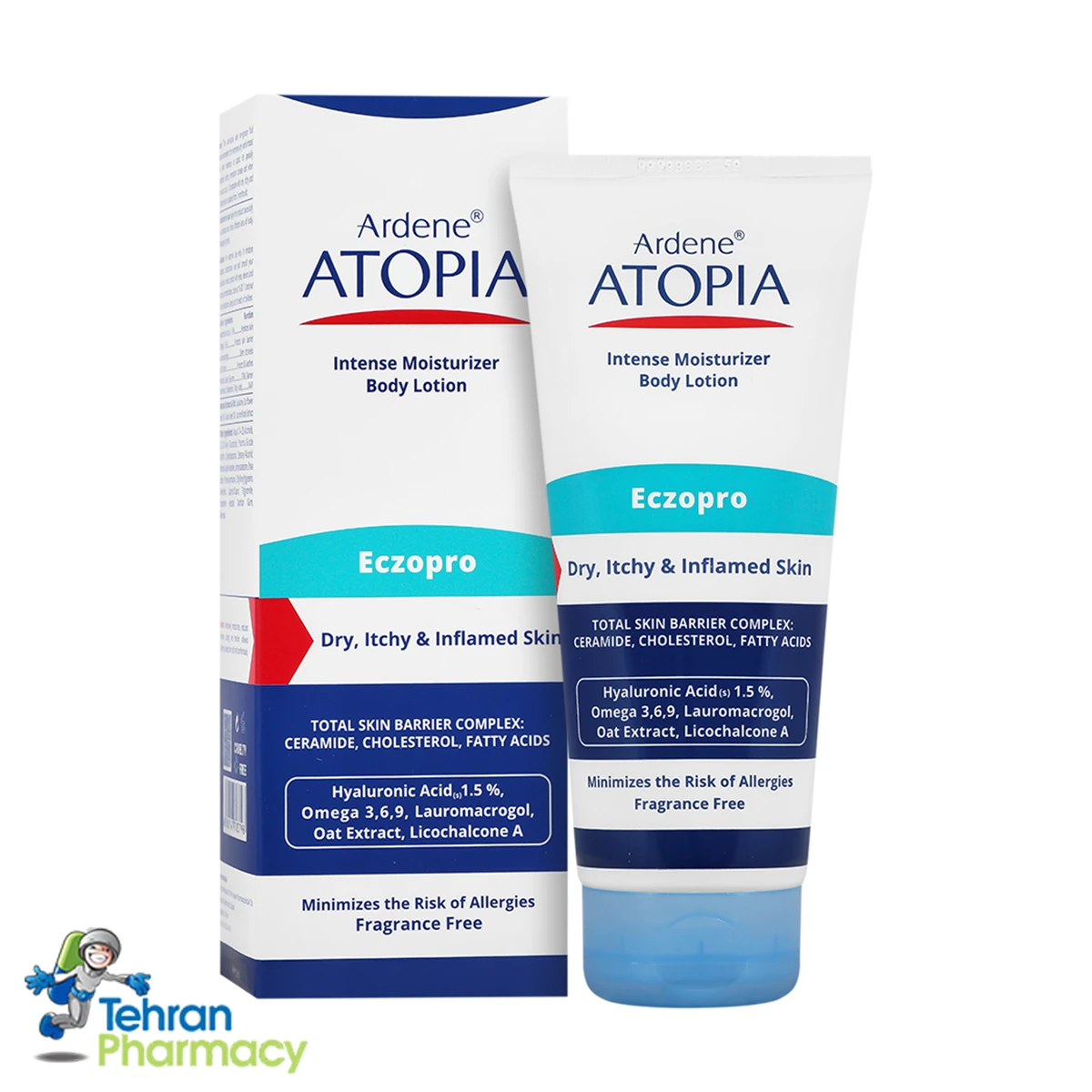 لوسیون مرطوب کننده بدن اکزوپرو آتوپیا، پوست خیلی خشک