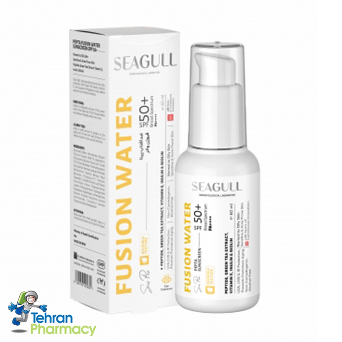 ضد آفتاب پپتا فیوژن پاور سی گل SPF50+