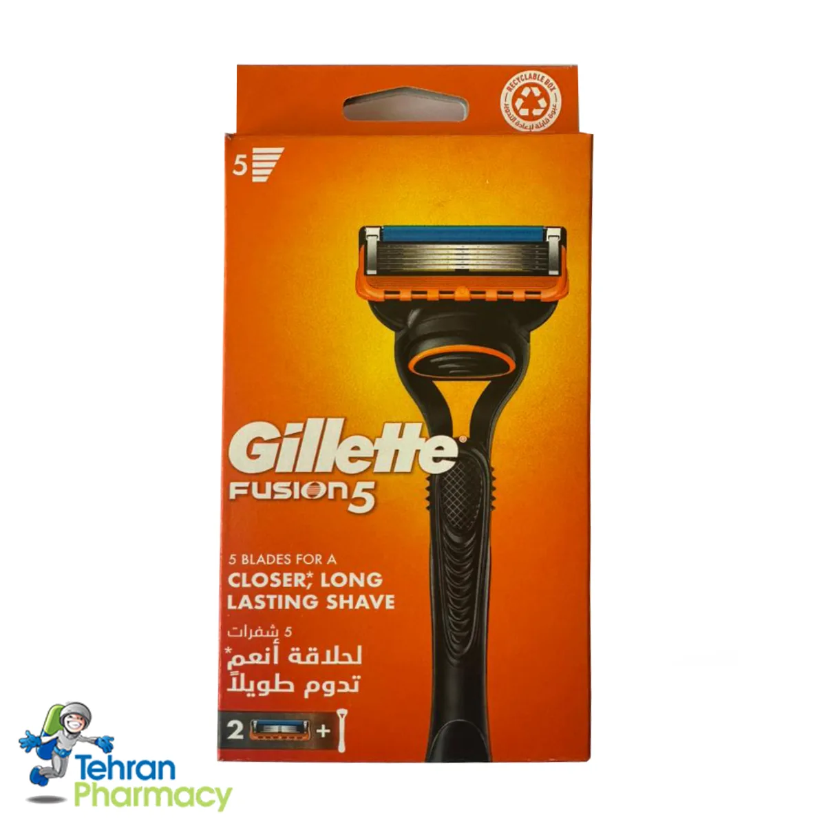 خود تراش فیوژن5 ژیلت