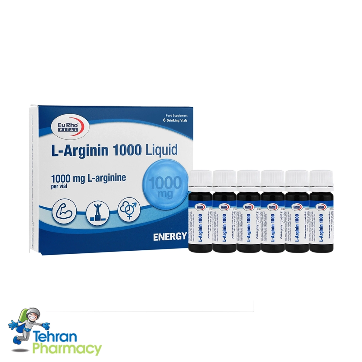 ال آرژینین 1000 لیکوئید یوروویتال