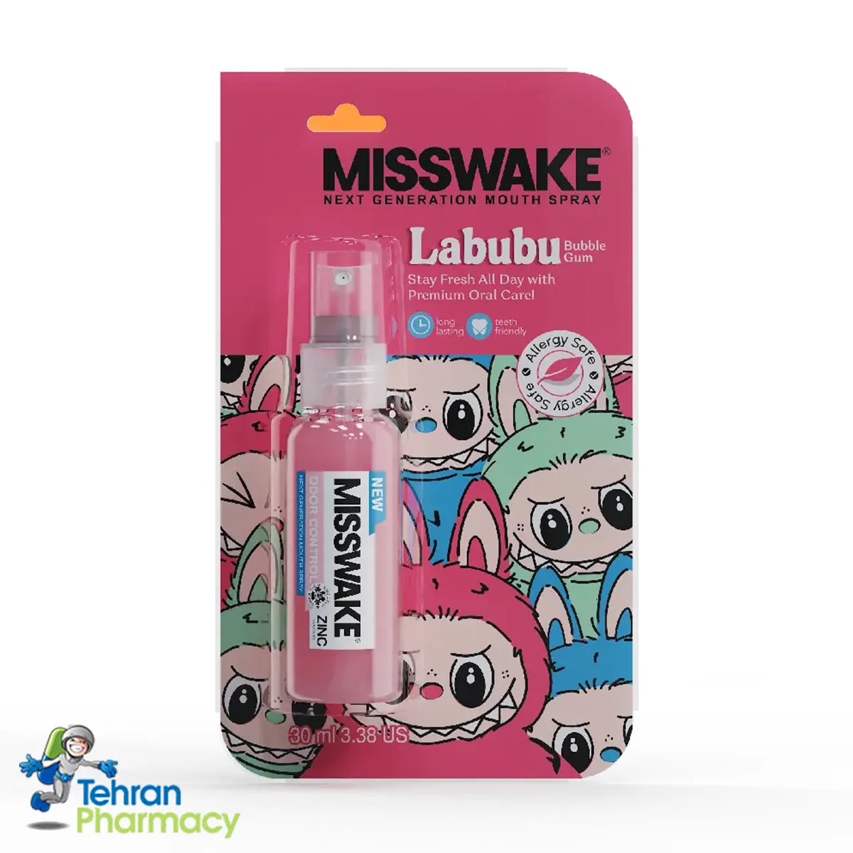 اسپری خوشبو کننده دهان کودک لبوبو میسویک