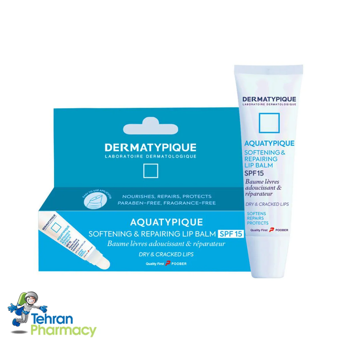 بالم لب ترمیم کننده درماتیپیک، SPF15