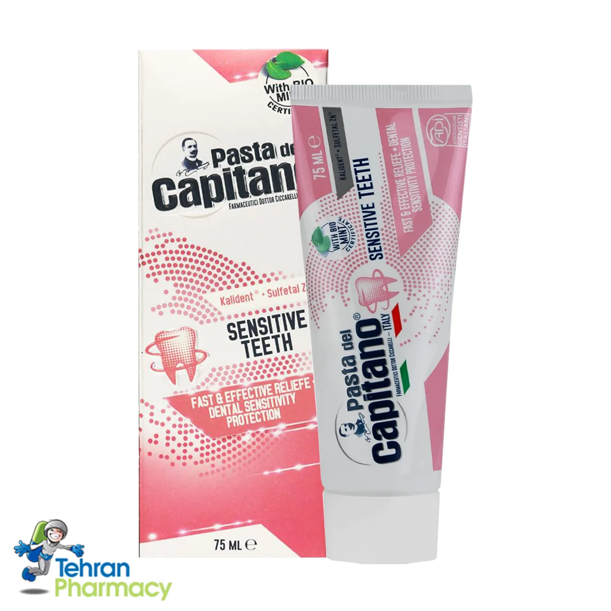 خمیر دندان مخصوص دندان های حساس پاستا دل کاپیتانو