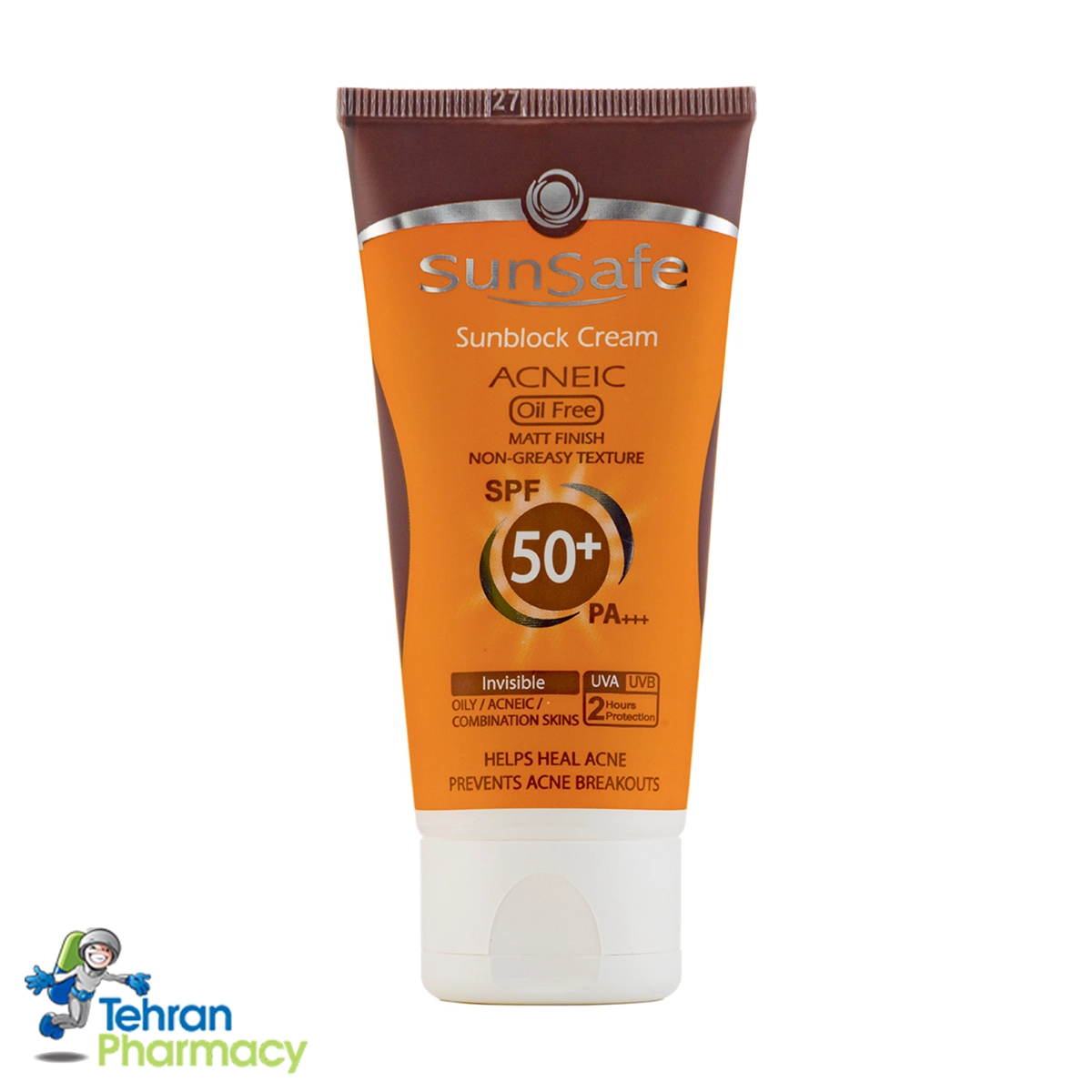 کرم ضد آفتاب آنتی آکنه سان سیف SPF50