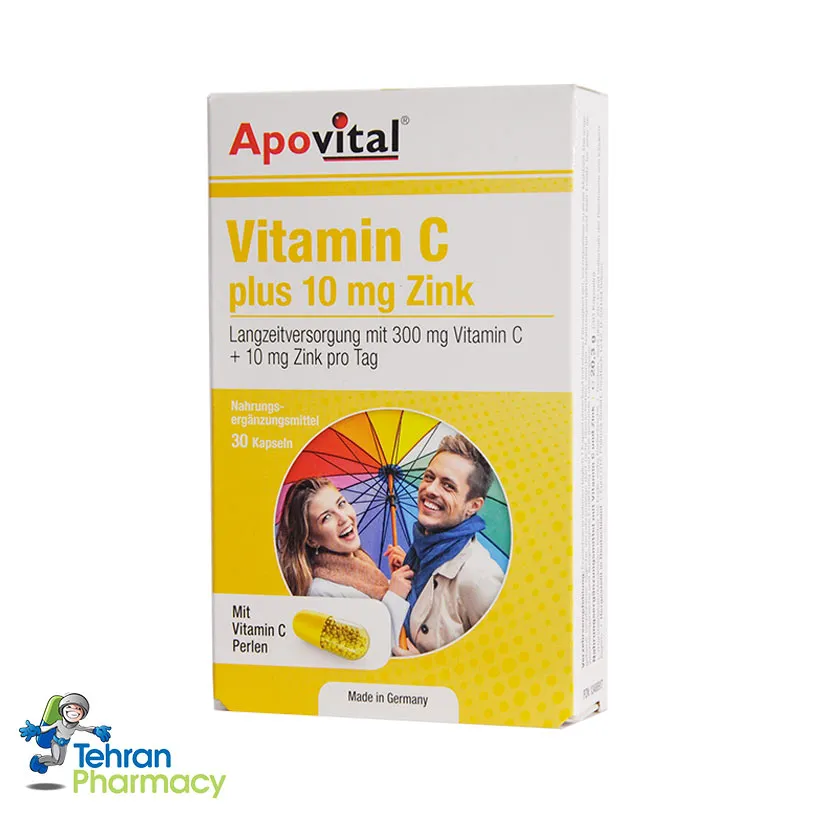 ویتامینC پلاس زینک آپوویتال - ApoVital Vitamin C Zink