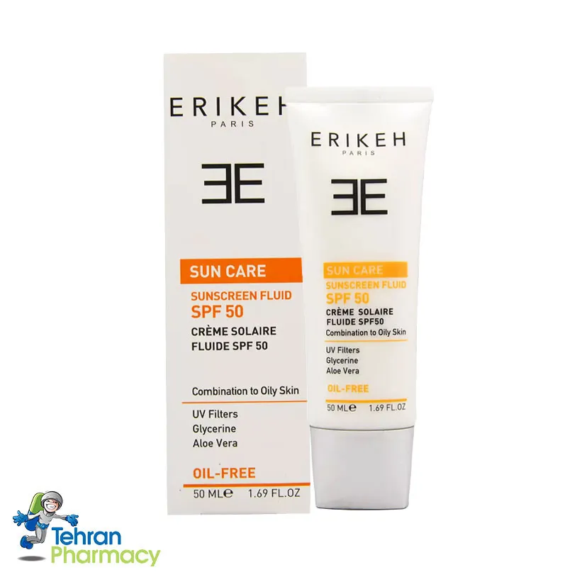 ضد آفتاب پوست چرب اریکه ERIKEH Oil free - SPF50