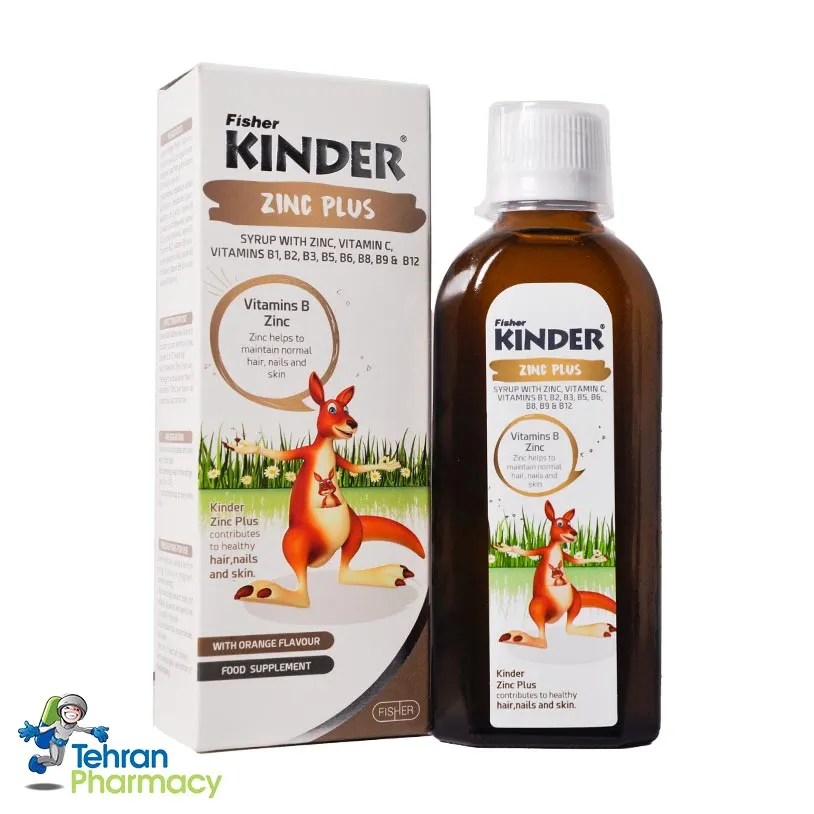 شربت زینک پلاس فیشر کیندر - Fisher Kinder Zink Plus