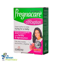 پرگناکر کانسپشن ویتابیوتیکس - VITABIOTICS Pregnacare conception