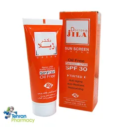 کرم ضدآفتاب رنگی دکتر ژیلا Doctor Jila - SPF30