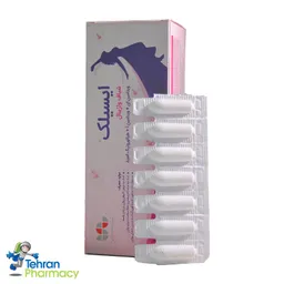 شیاف واژینال ایسیلک، رفع خشکی واژن