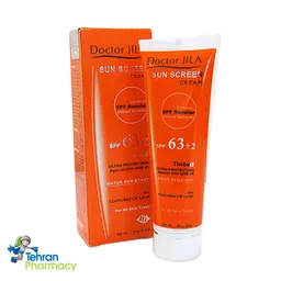 کرم ضدآفتاب رنگی دکتر ژیلا Doctor Jila - SPF63